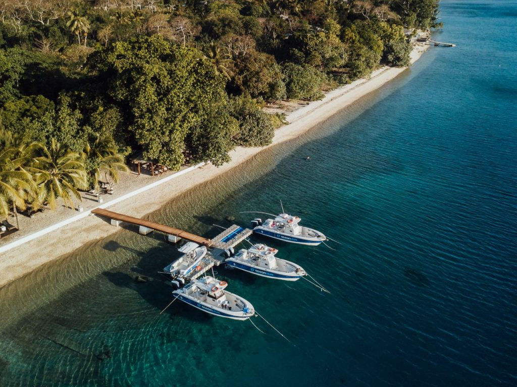 Ocean Blue Fishing Boats Vanuatu