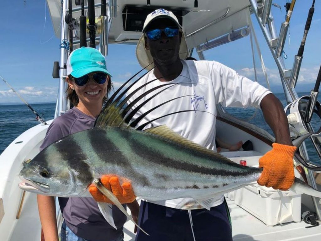 Roosterfish fishing in Costa Rica