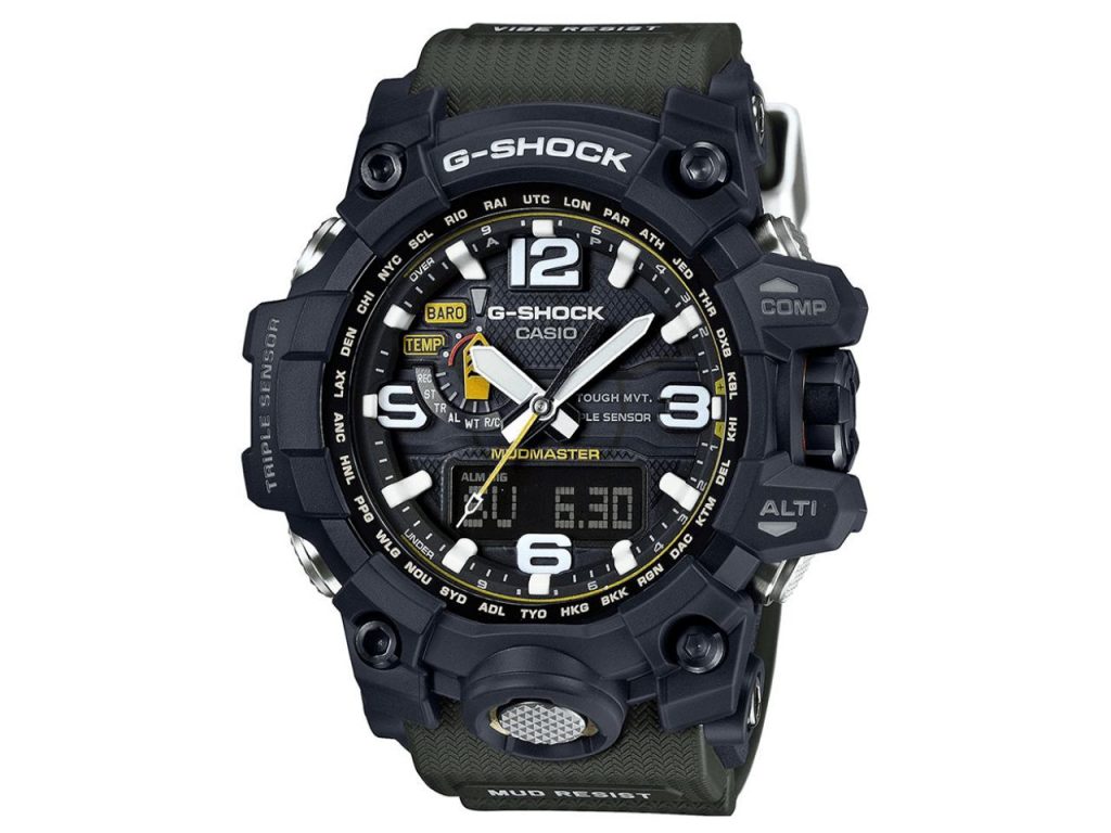 G-Shock MASTER OF G MUDMASTER GWG1000-1A3 Triple Sensor Mens Watch