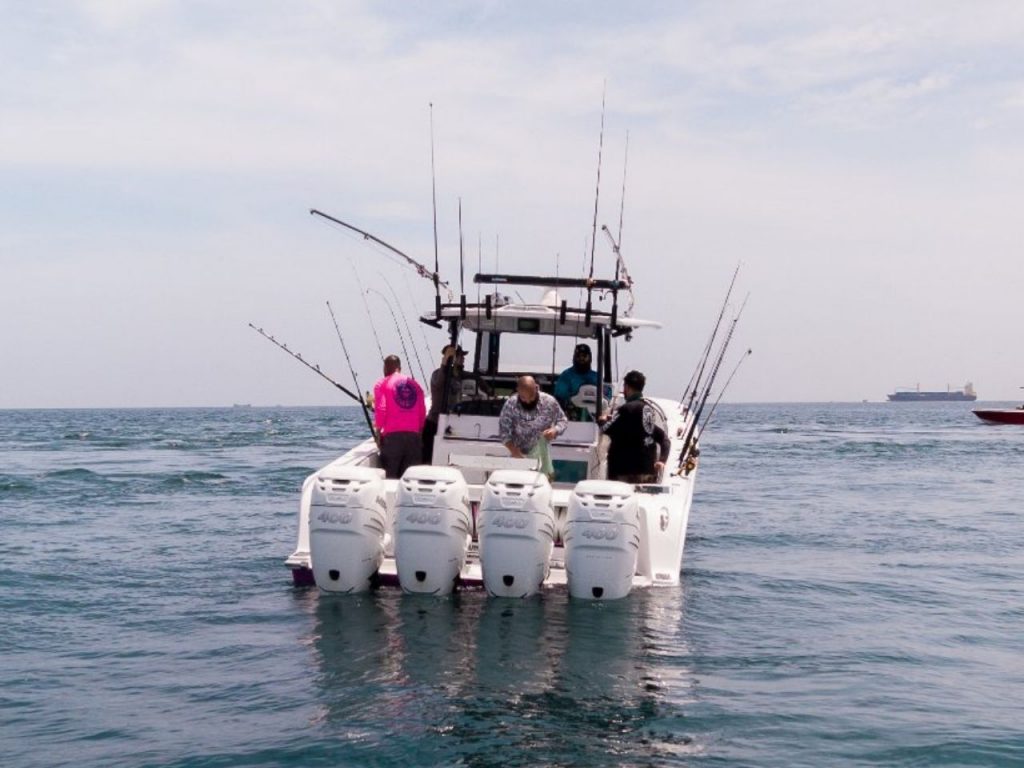 Fishing-rods-on-sides-of-boat