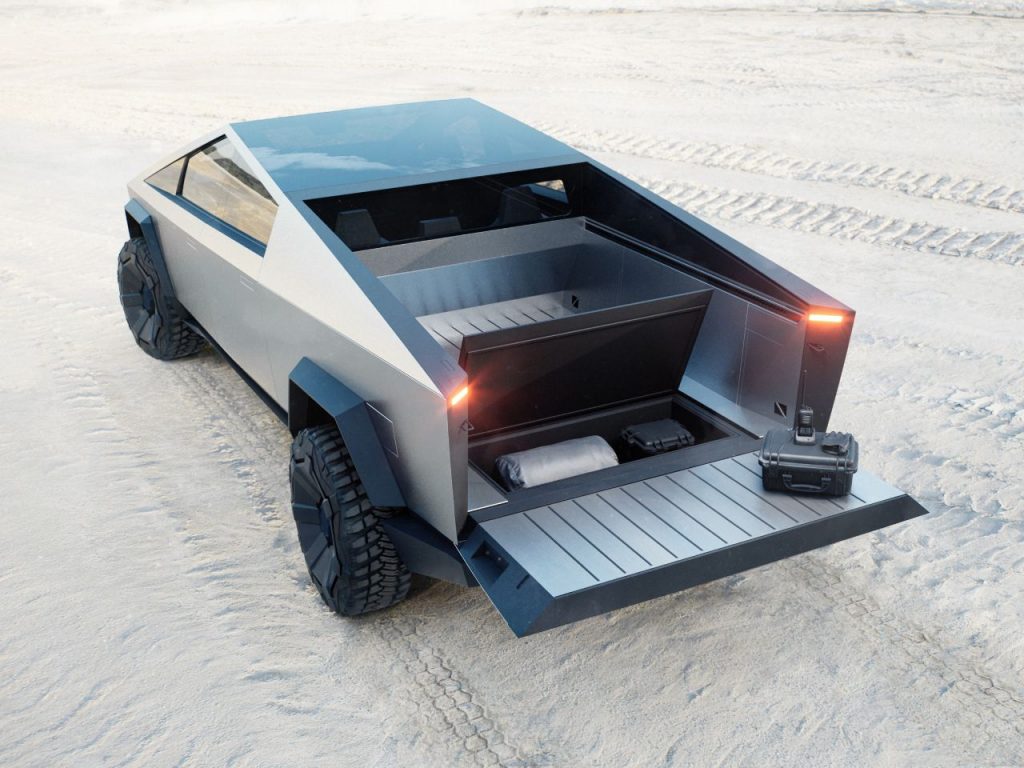 Tesla-Cybertruck-Sliding-Cover-Open