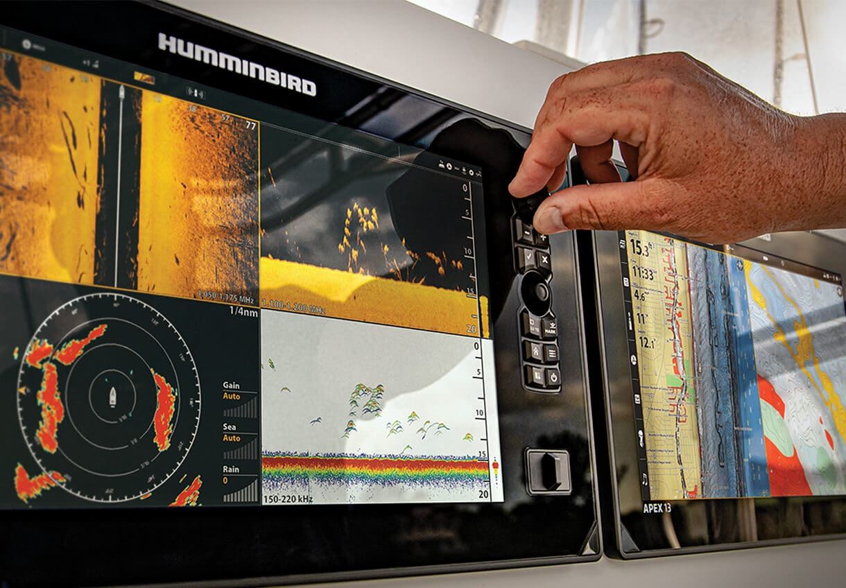 The Humminbird Apex Series Fish Finders