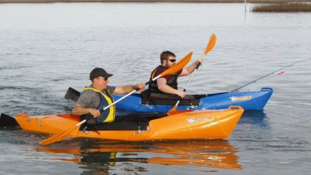 Kayak fishing