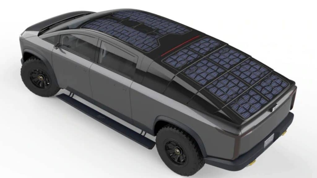 Edison Truck Solar Panel Roof