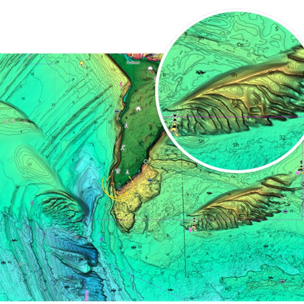 c-map shaded relief