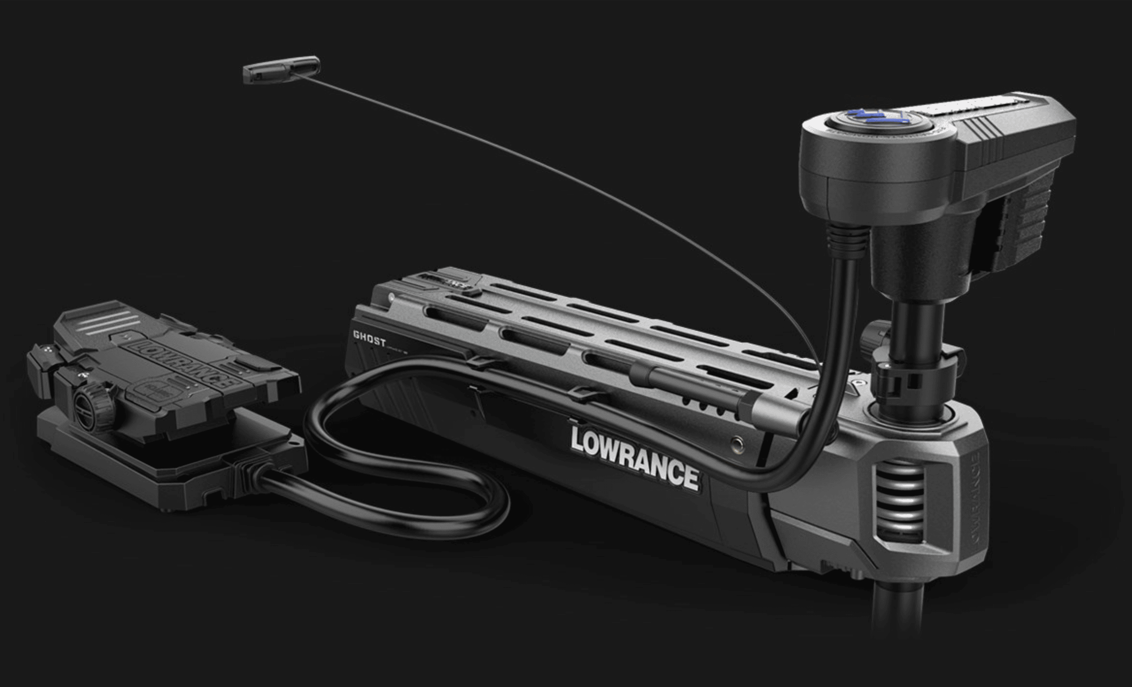 Ghost Lowrance Electric Trolling Motor | Ocean blue fishing magazine