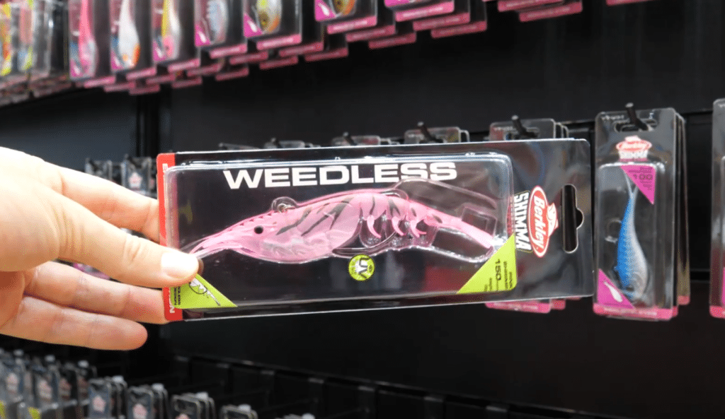 Berkley Weedless Pink Fishing Lures