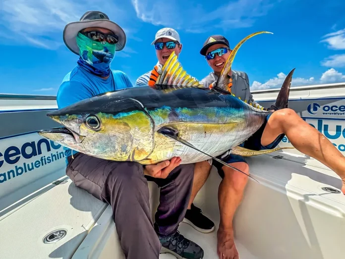 Vanuatu offers year-round opportunities for both offshore and reef fishing.; Ocean Blue Fishing Adventures delivers