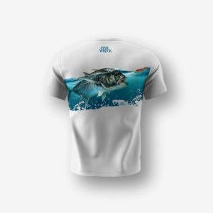 Mens Fish Wreck Atoll GT Tee Shirt Back