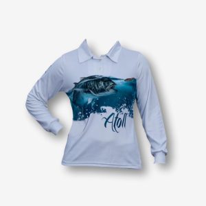 ATOLL LADIES GT POLO FISHING SHIRT front