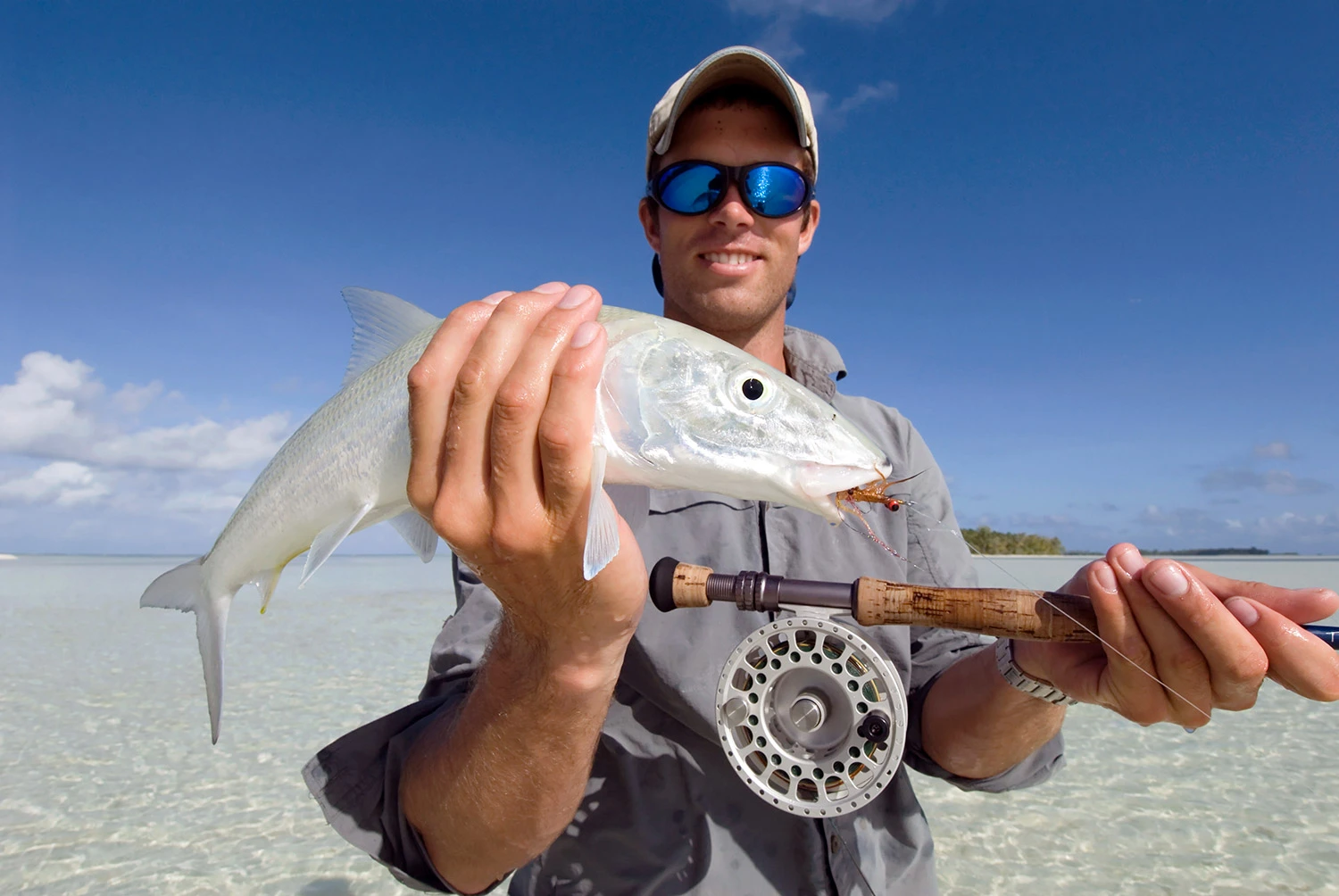 Fishing in the Maldives Bonefish