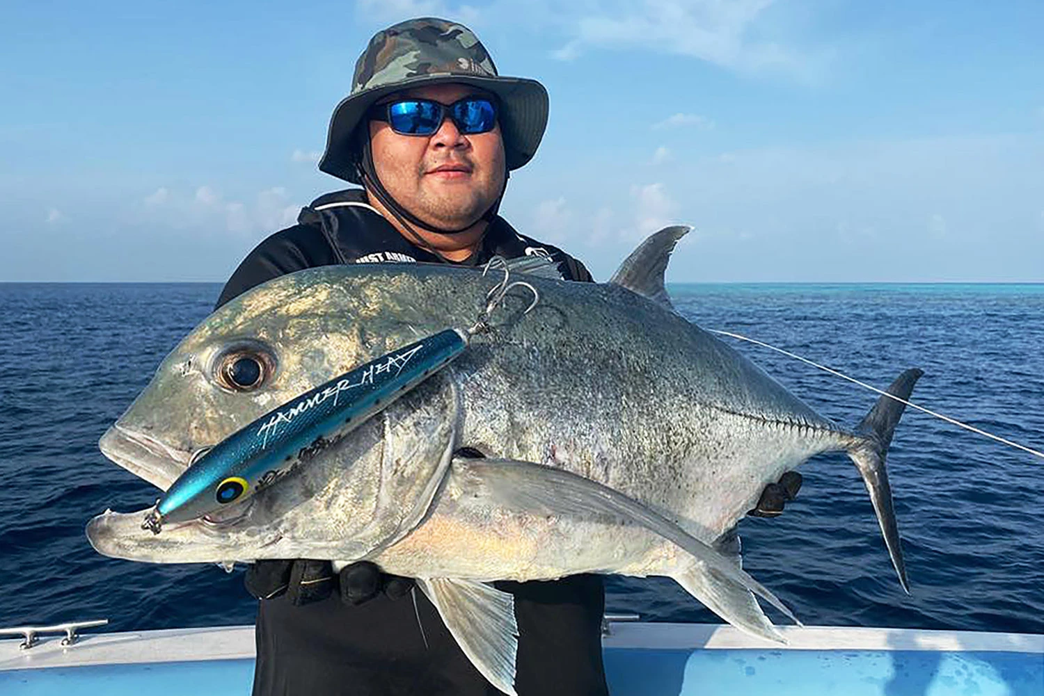 Fishing in the Maldives for GT on a Stick Bait