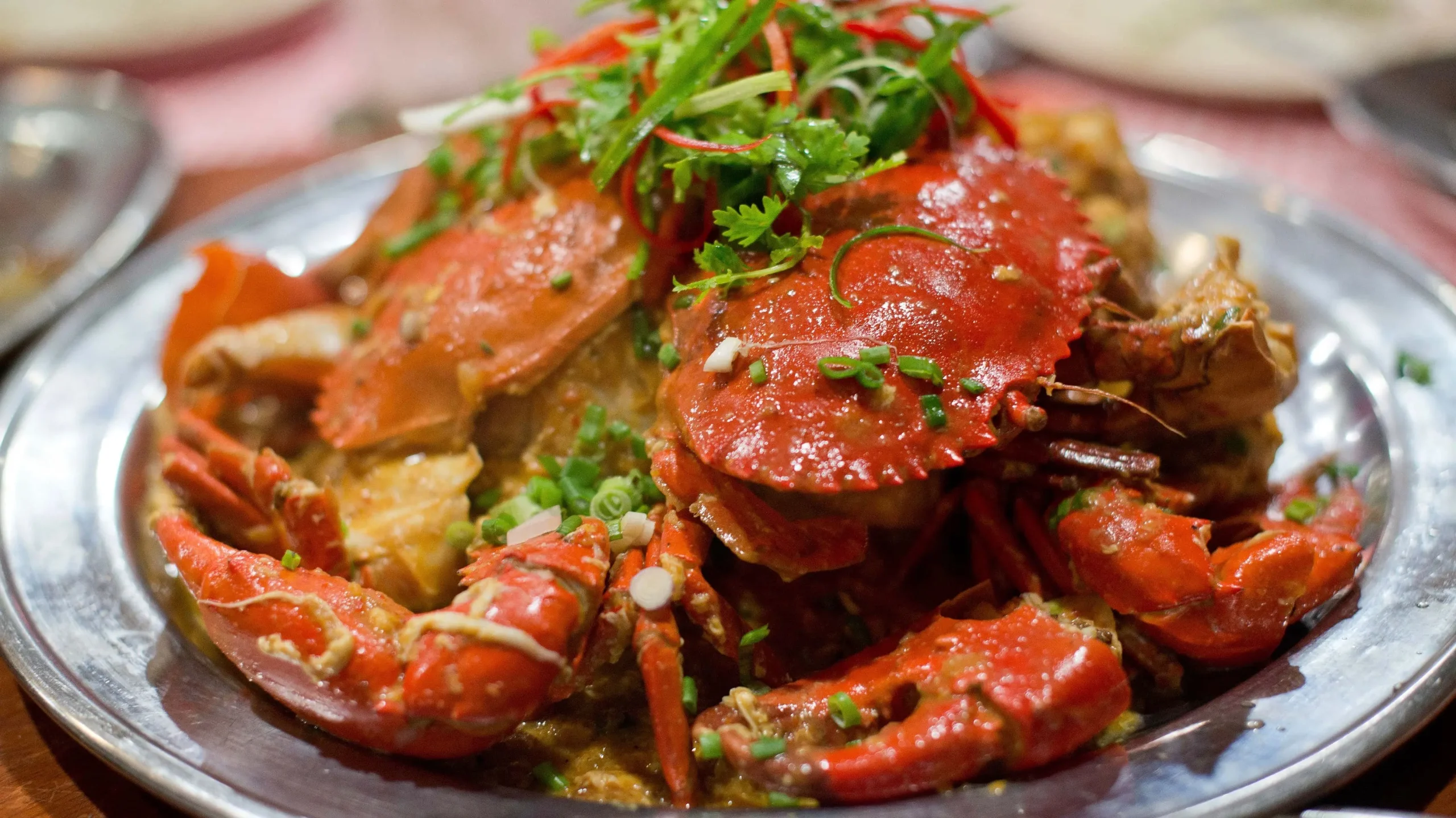 Delicious Malaysia Ginger Crab