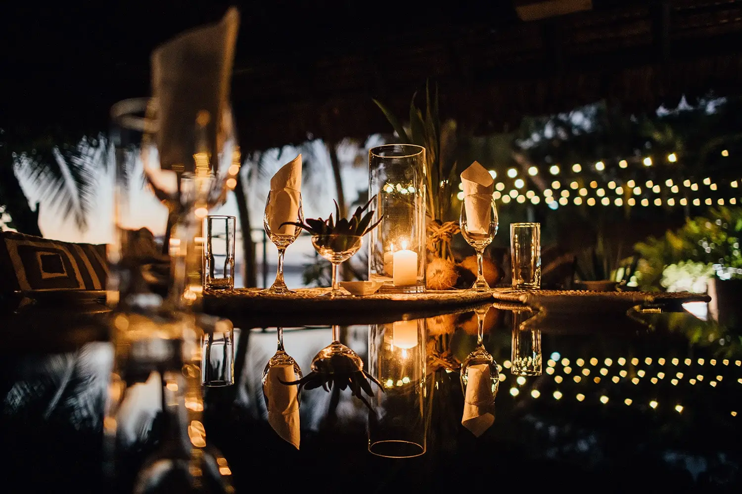 Vanuatu Island Dining at Trees and Fishes Private Retreat